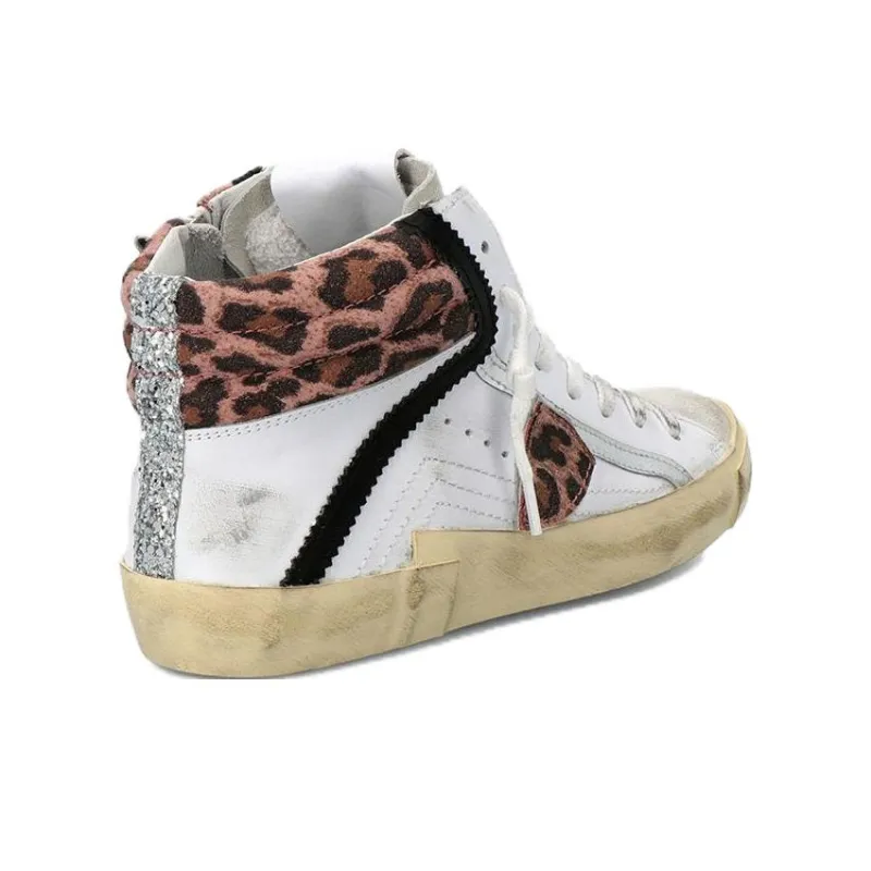 PHILIPPE MODEL Paris PRSX Animal-print High-top Sneakers-3