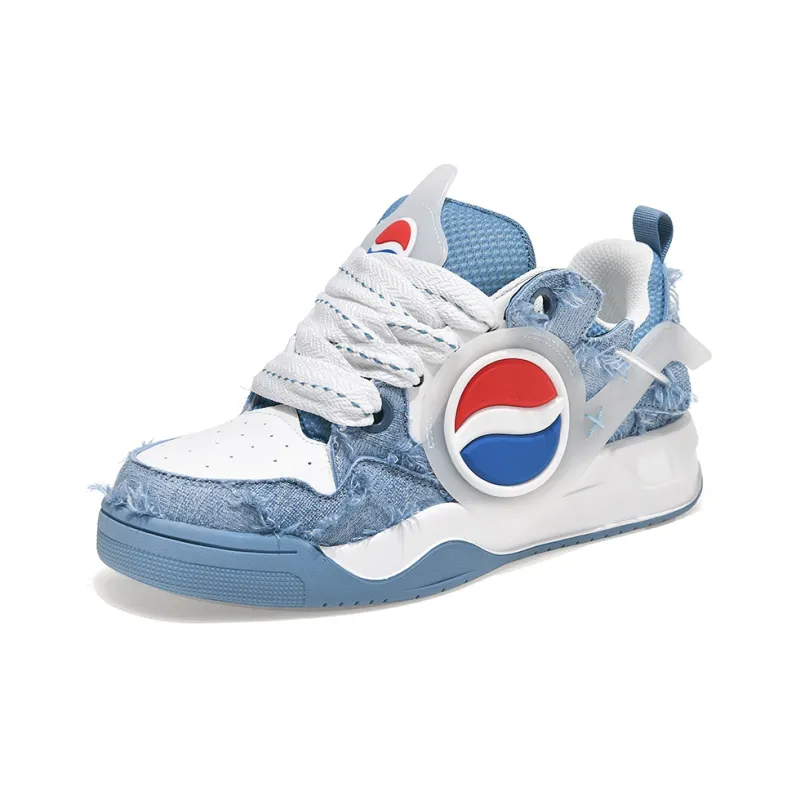 Pepsi Abrasion-Resistant Slip-Resistant Low-Top Casual Shoes Unisex-1