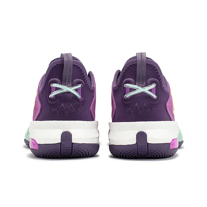 361° Ultra Star 1.0 Pro Basketball Shoes Men Low Top Rose Purple/Spiritual Purple-3