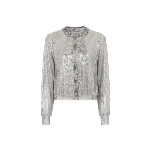 Rabanne Pixel Chainmail-mesh Bomber Jacket