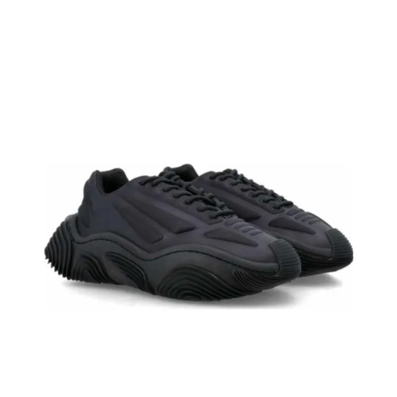 Alexander Wang Cushioning Low Top Sports Casual Shoes Women's Black-2