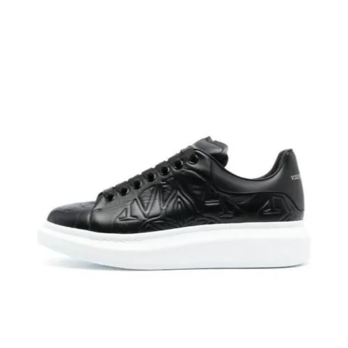 Alexander McQueen Skateboard Shoes Men Low-Top Black