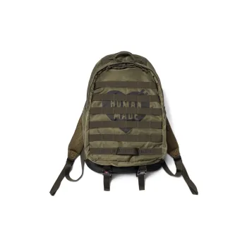 HUMAN MADE Nylon Backpack Regular Unisex Olive Green
