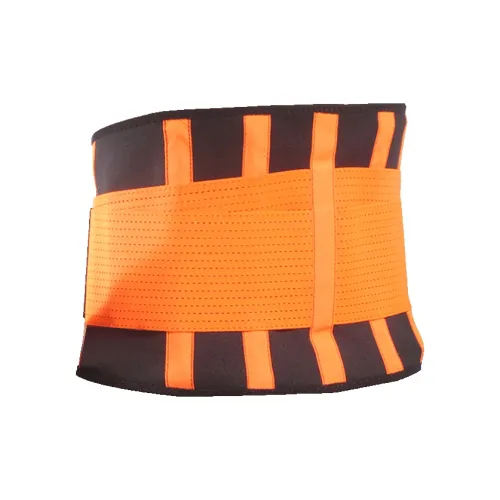 Swee Back Support Braces Protective Slip-Resistant Compression Warm 1 Pack Orange PE Rubber Unisex