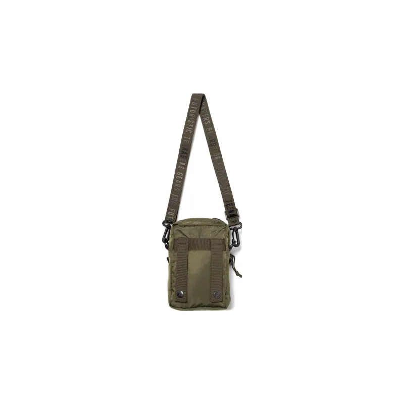 HUMAN MADE Nylon Shoulder Bag, Crossbody Bag Regular Men's Olive Green-1
