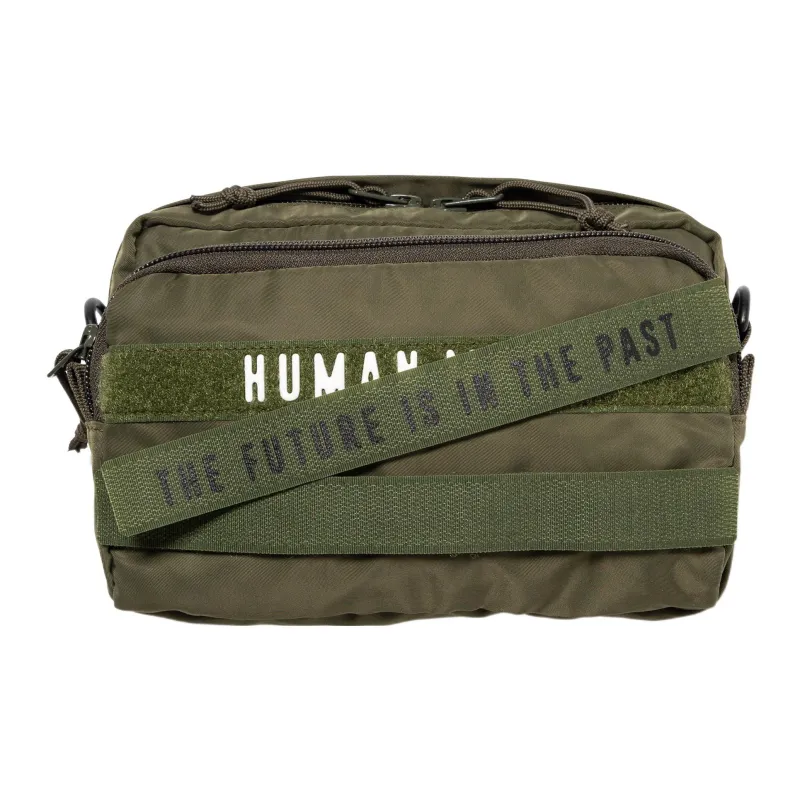 HUMAN MADE Nylon Portable Crossbody Bag Shoulder Bag Regular Men's Olive Green-3