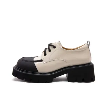 Anthony Miles Loafers Women's Low-Top Ecru Black