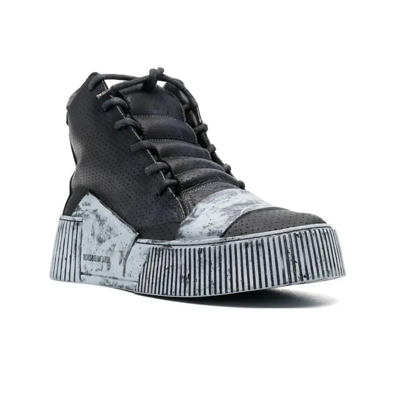 BORIS BIDJAN SABERI Bamba Platform High top Sneakers-2