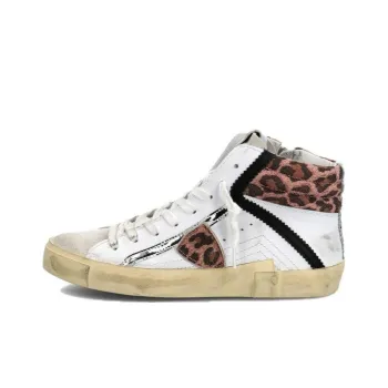 PHILIPPE MODEL Paris PRSX Animal-print High-top Sneakers