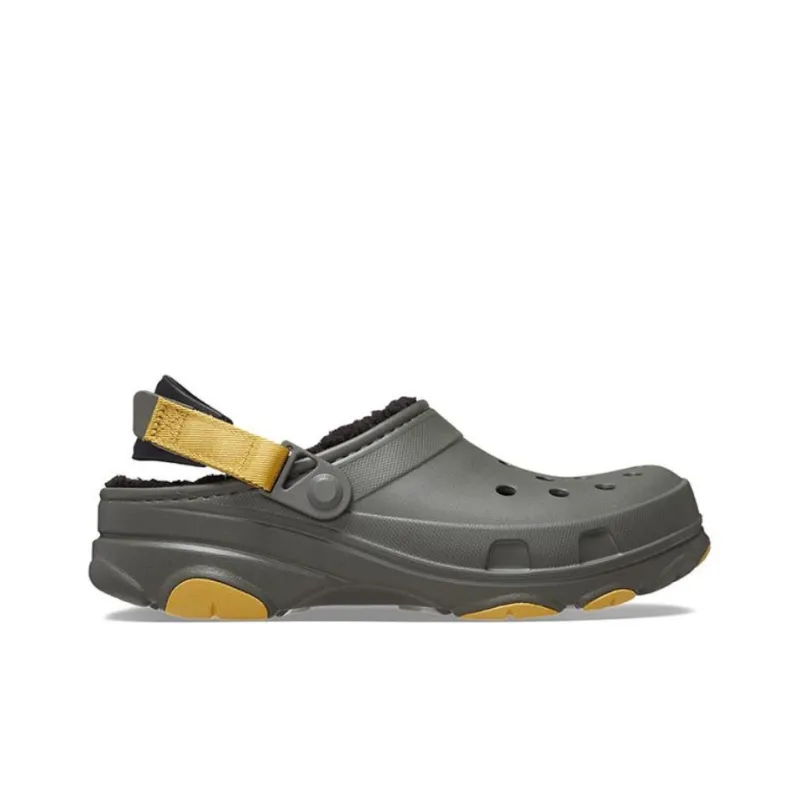 Crocs All Terrian Lined Clogs 'Dusty Olive'-1