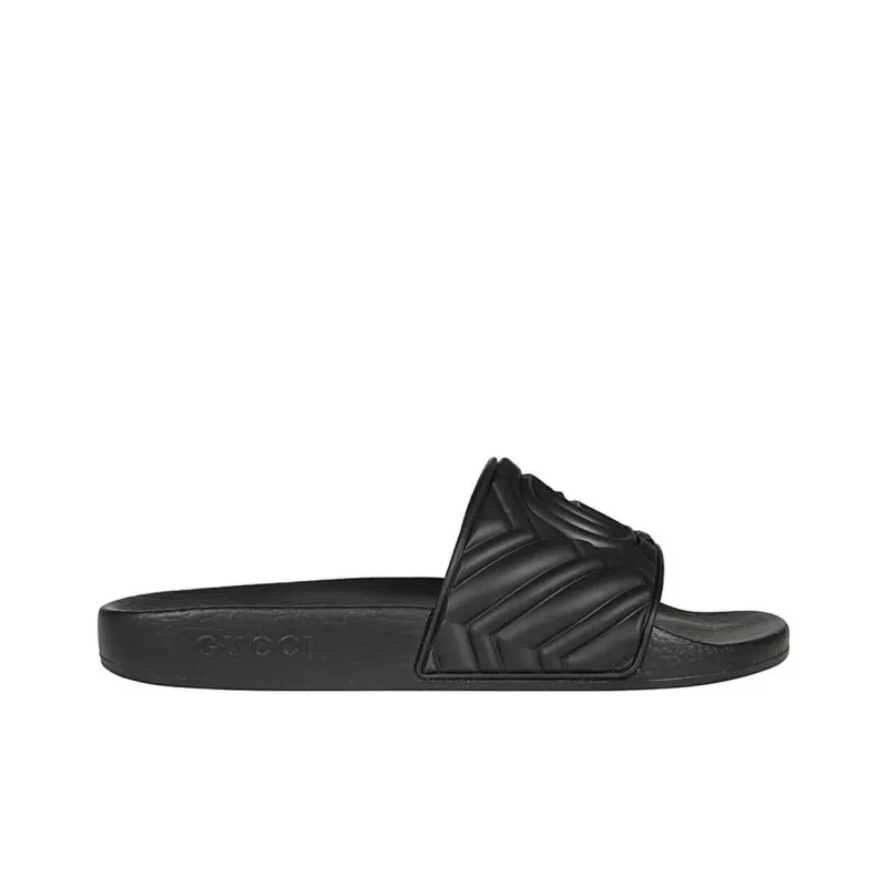 GUCCI Quilted Slide 'Black'-1