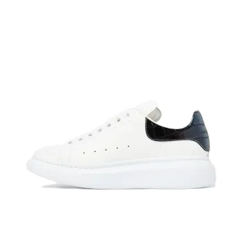 Alexander McQueen Oversized Sneakers 'White Snake Black' Women's