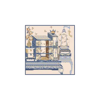 WENSLI Silk Scarves Women's