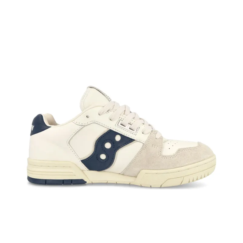 Saucony Spot Bilt Sonic Low Premium Beige Blue-1