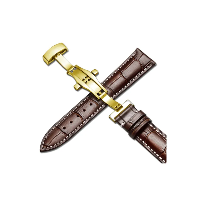 ZHISHENG Armani Omega, Rossini, Tissot, Mido, Casio DW Compatibility Watch Band 12 24mm Genuine Leather Material-18