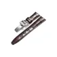 Silver Buckle Brown Leather