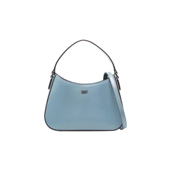 DKNY Calfskin Shoulder Bag Crossbody Bag Handbag Regular Women's Blue