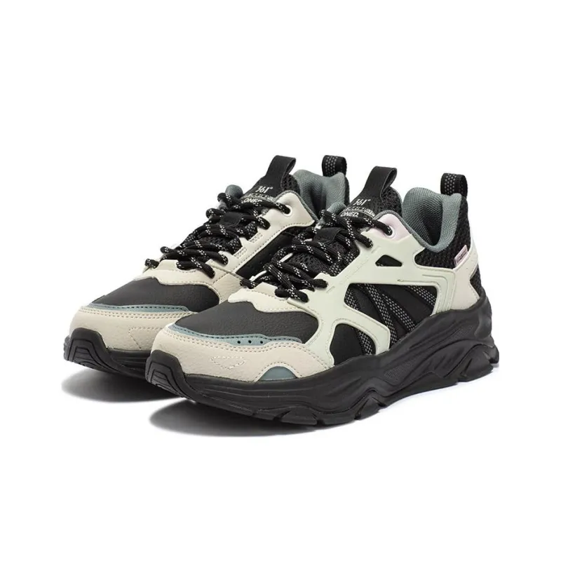 361° Cushioned Slip-Resistant Low-Top Running Shoes Women's Black-2