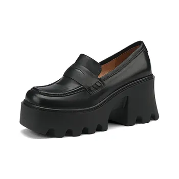 EASTTATA ET Loafers Women's Brown/Black