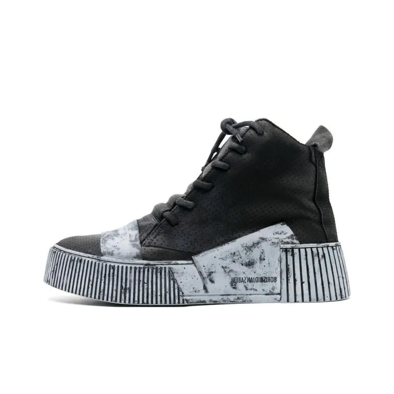 BORIS BIDJAN SABERI Bamba Platform High top Sneakers-0