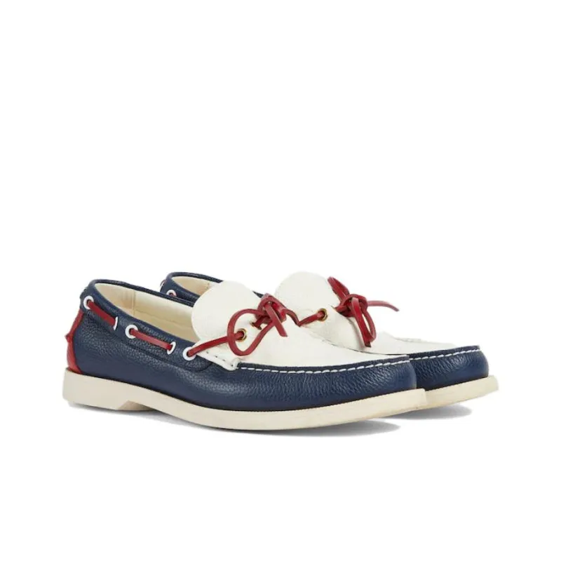 GUCCI Loafer 'White Blue Red'-2