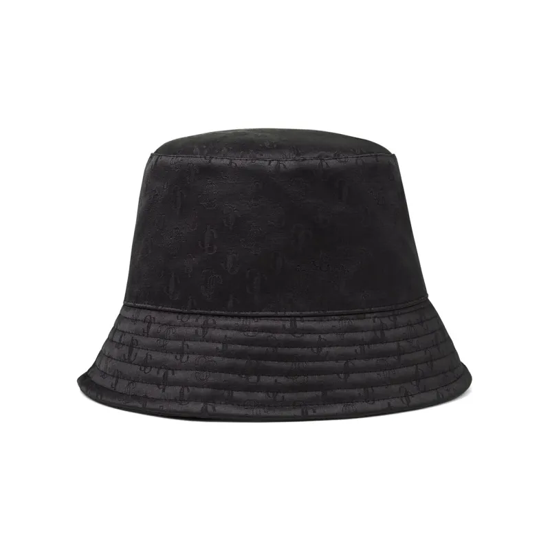Jimmy Choo Monogram-pattern Bucket Hat-0