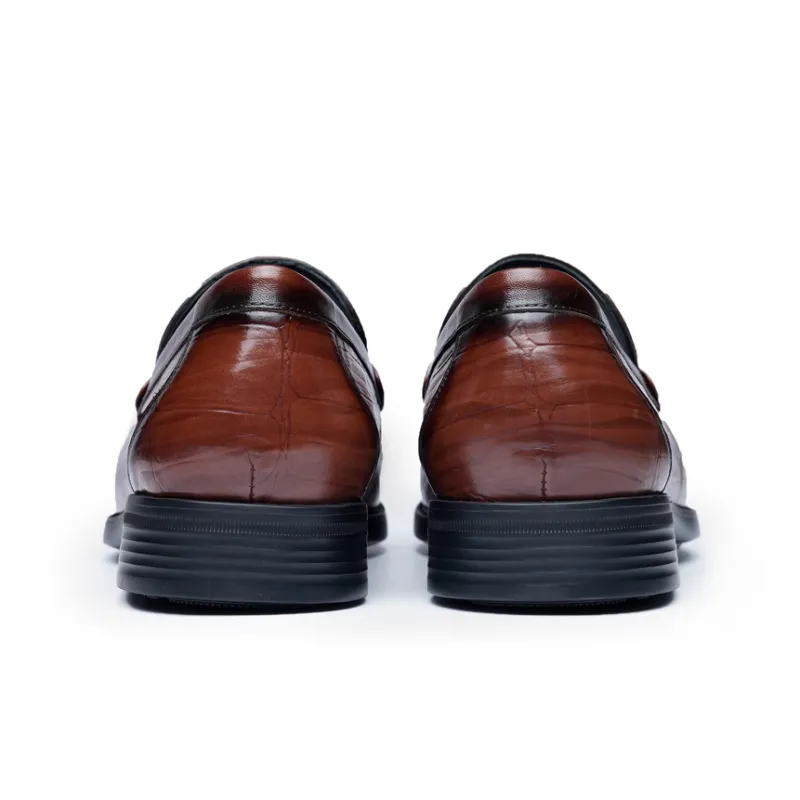 LAORENTOU Loafers Men Brown/Black-8