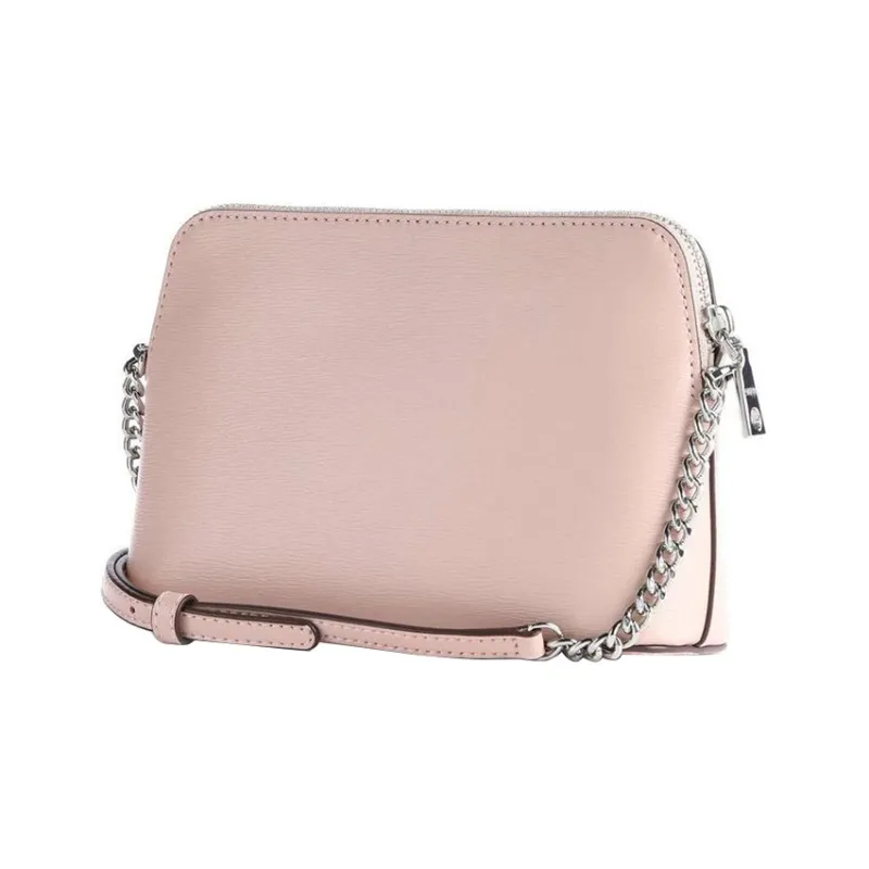 DKNY Leather Crossbody Bag Shoulder Bag Women's Pink-1