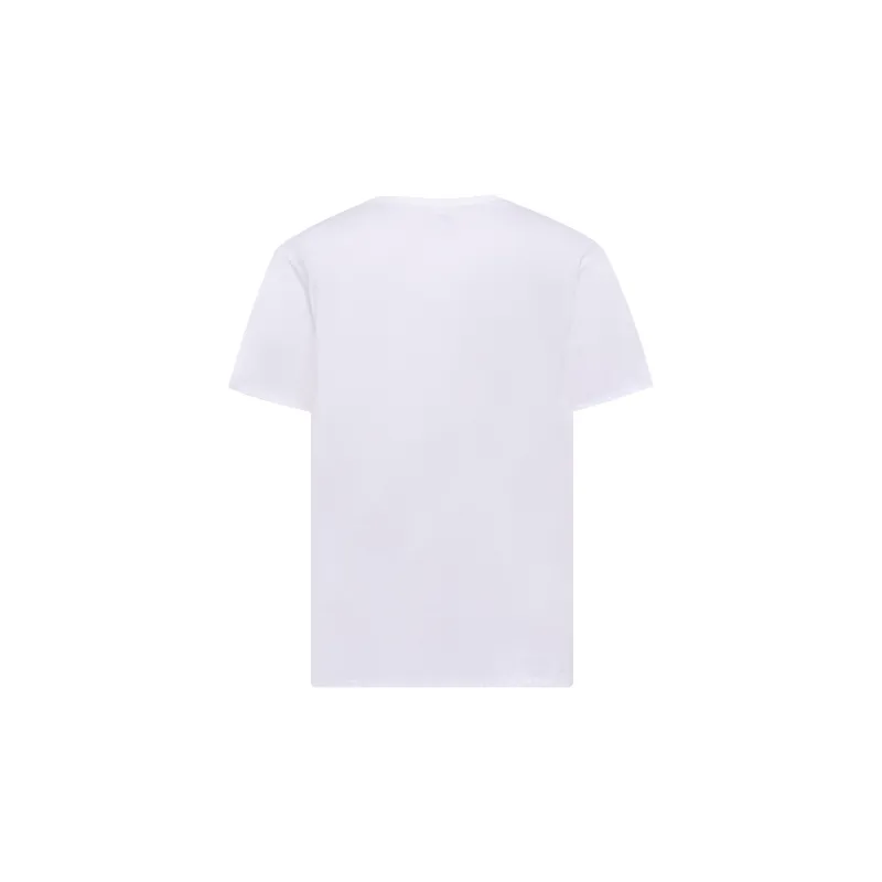 Nike T Shirts Unisex White-1