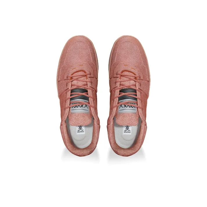 Vxv Orientation Low Top Skateboard Shoes Unisex Coral Orange-2