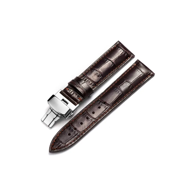 ZHISHENG Casio, IWC, MIDO, Tissot, Omega, Seiko, Citizen, Rossini, CK Compatibility Watch Band Genuine Leather Material-5