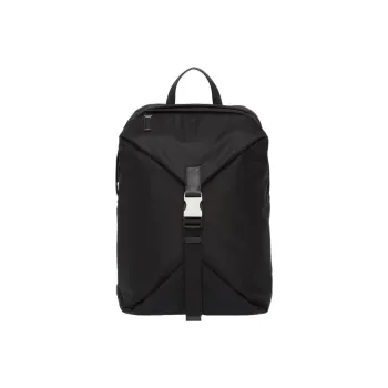 PRADA Saffiano Leather Backpack Men's Black