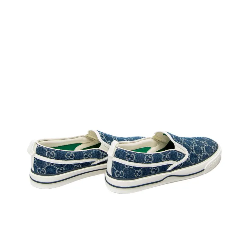 GUCCI Tennis 1977 Slip On 'Denim'-3