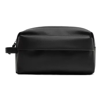ZARA Polyurethane Fiber Toiletry Bag Makeup Bag Regular Men's Black