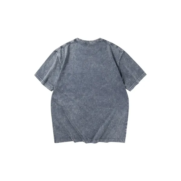 HLA JEANS T Shirts Men Navy Blue Pattern-1
