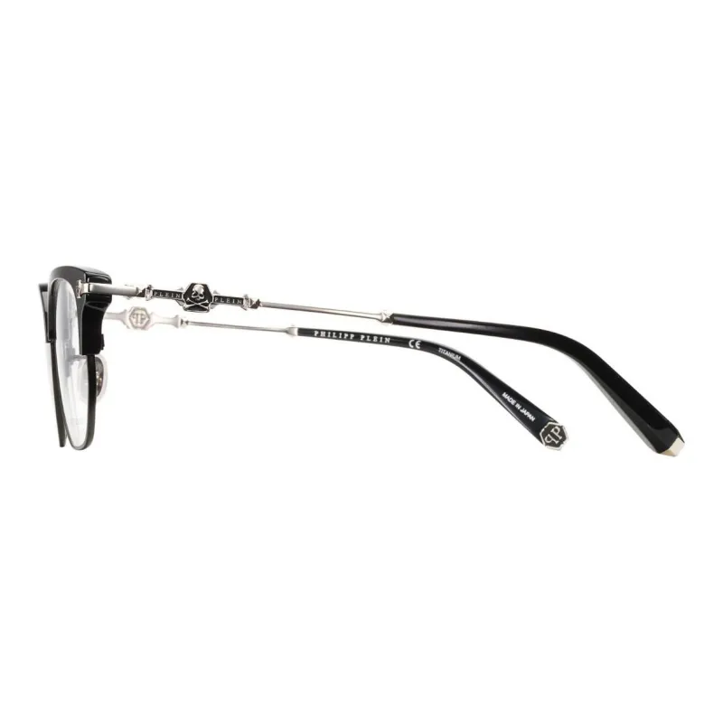PHILIPP PLEIN Plate And Titanium Alloy Square Eyeglass Frames Unisex-1