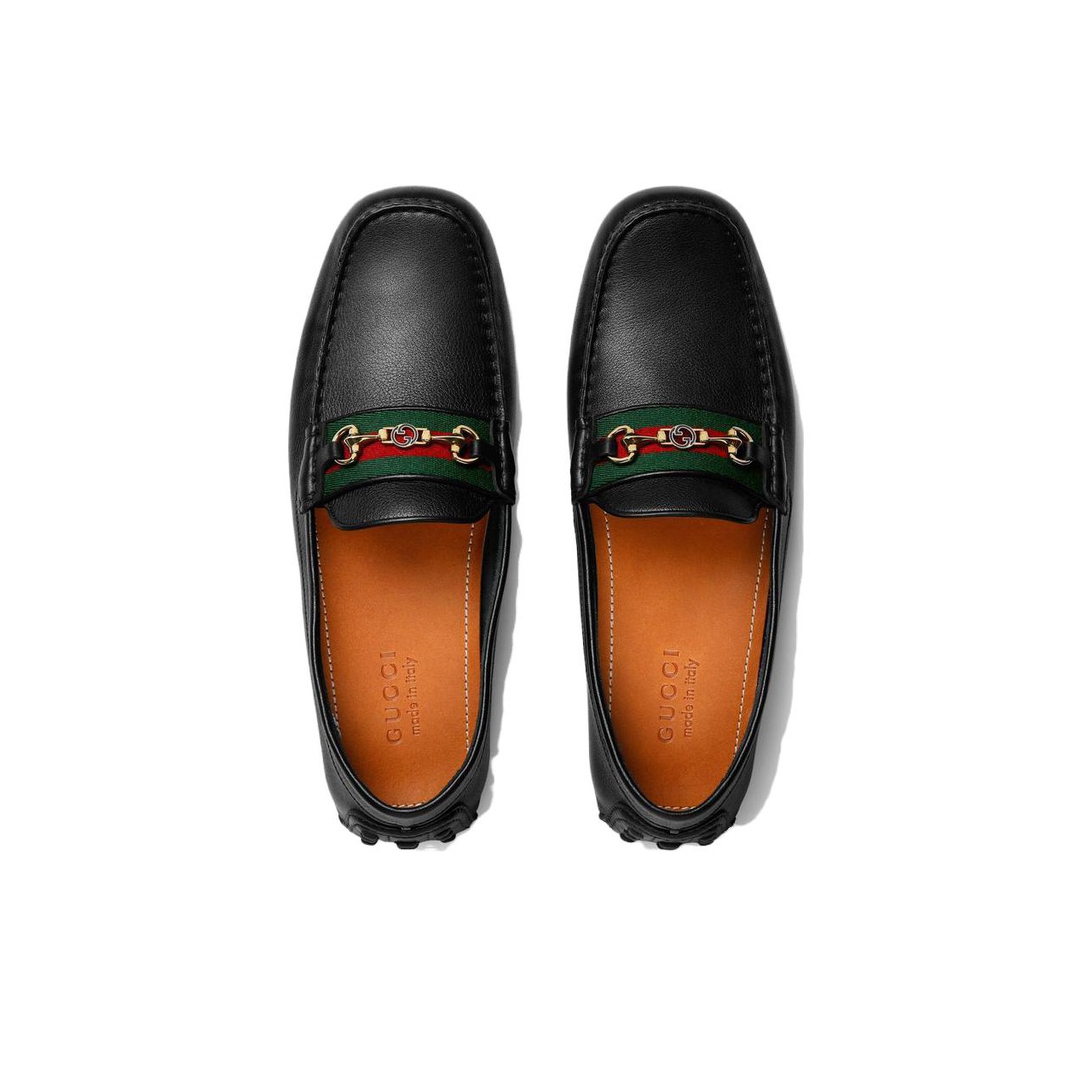 GUCCI Horsebit Casual Shoes Men's Black - POIZON GUCCI Horsebit Casual Shoes Men's Black - POIZON