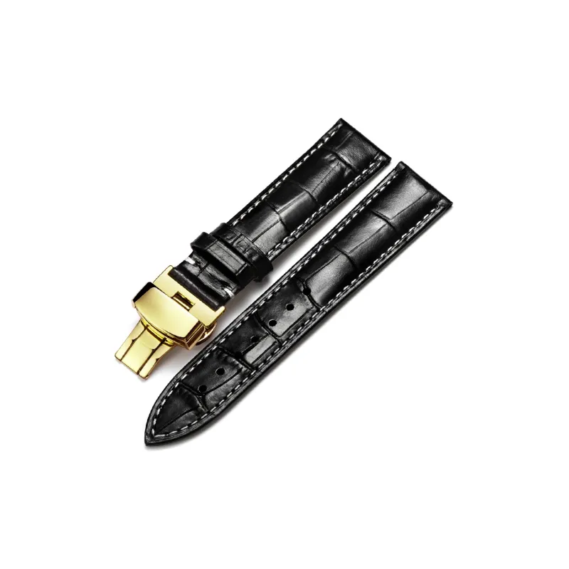 ZHISHENG Casio, IWC, MIDO, Tissot, Omega, Seiko, Citizen, Rossini, CK Compatibility Watch Band Genuine Leather Material-15