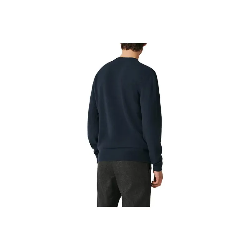 HERMES Sweaters Men Marine Blue-1