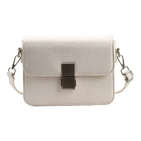 JANE KLAIN PU Tofu Bag Shoulder Bag Crossbody Bag Regular Women's Ecru/Black/Khaki-1