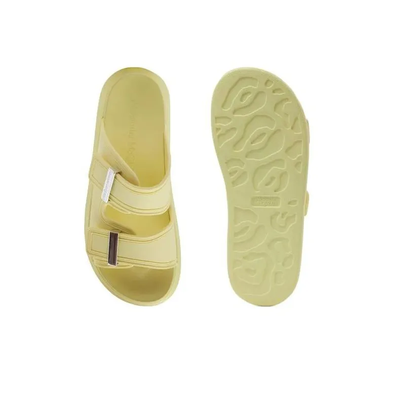 Alexander McQueen Hybrid Slide Slippers Women's Yellow-4