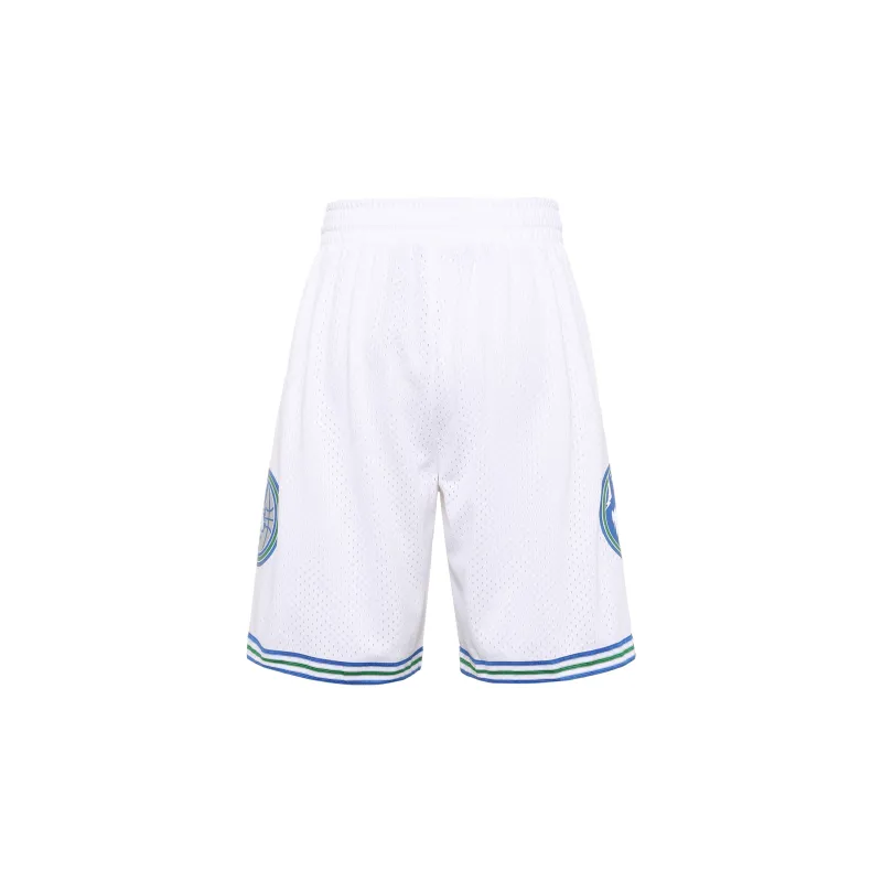 Mitchell Ness Basketball Shorts Unisex White-2