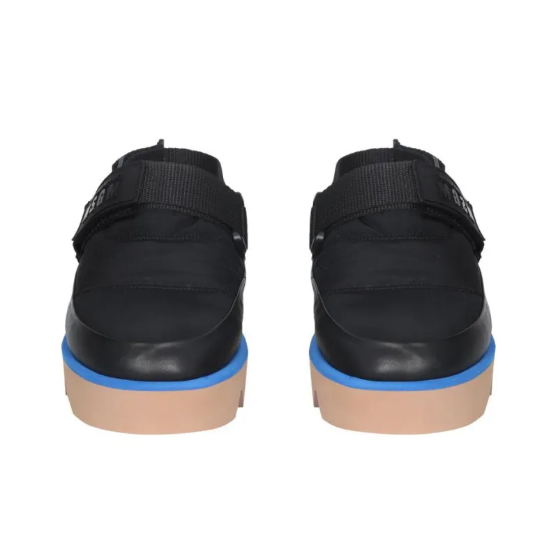 MSGM Anti Slip Wear Resistant Low Top Casual Shoes Women's Black-2