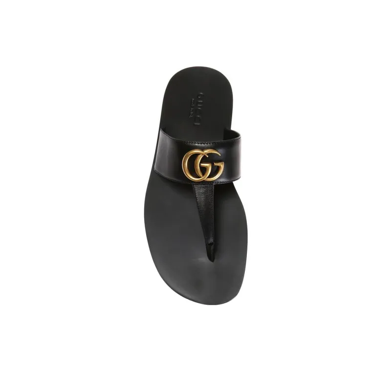 GUCCI GG Leather Sandals-4