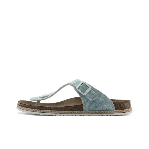 Birkenstock Gizeh Flip Flops Women's Light Blue