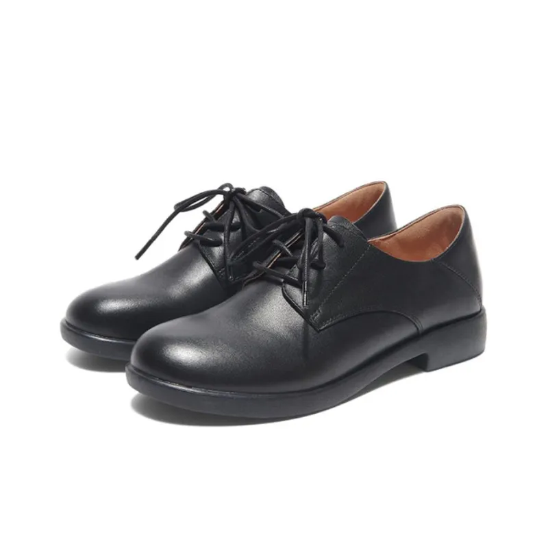 PT'SON Casual Single Shoes 2.5cm Women's Black-1