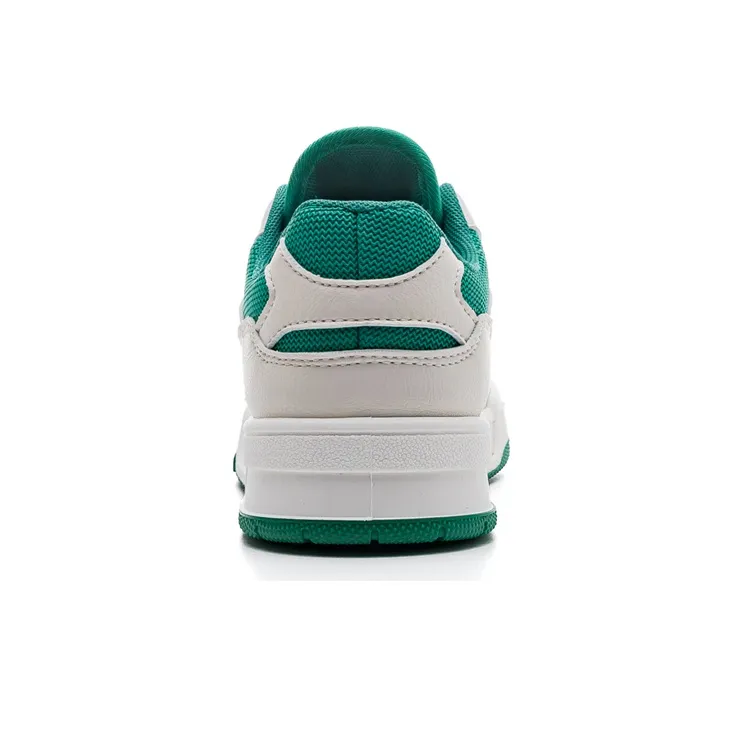 Warrior Wrapping Anti Slip Shock Absorbing And Wear Resistant Low Top Skateboard Shoes Unisex Beige Green-3