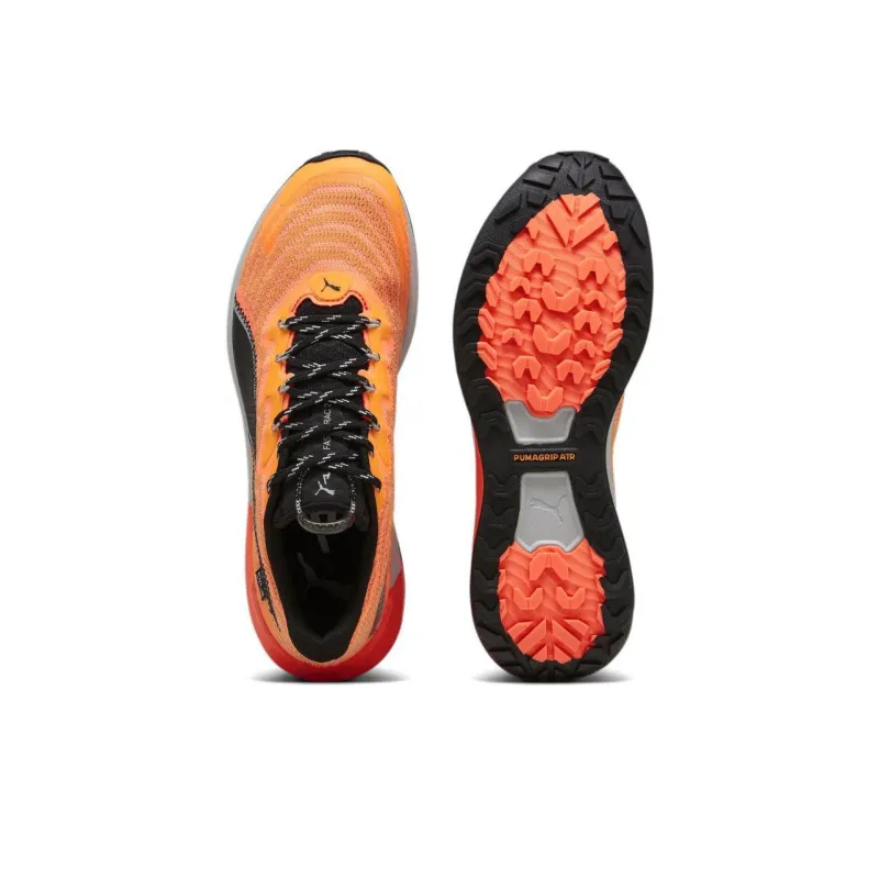 PUMA Fast Trac Nitro 2 'Neon Sun Clementine Black'-6
