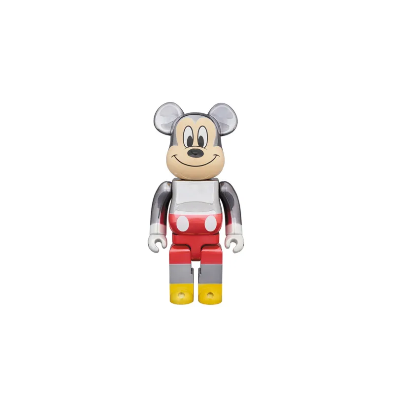 BE@RBRICK fragmentdesign MICKEY MOUSE BLUE Ver.100% & 400%-1