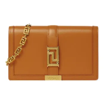 FANSIZHE Cow Leather Patchwork With Lambskin Envelope Bag Shoulder Bags Women's Brown